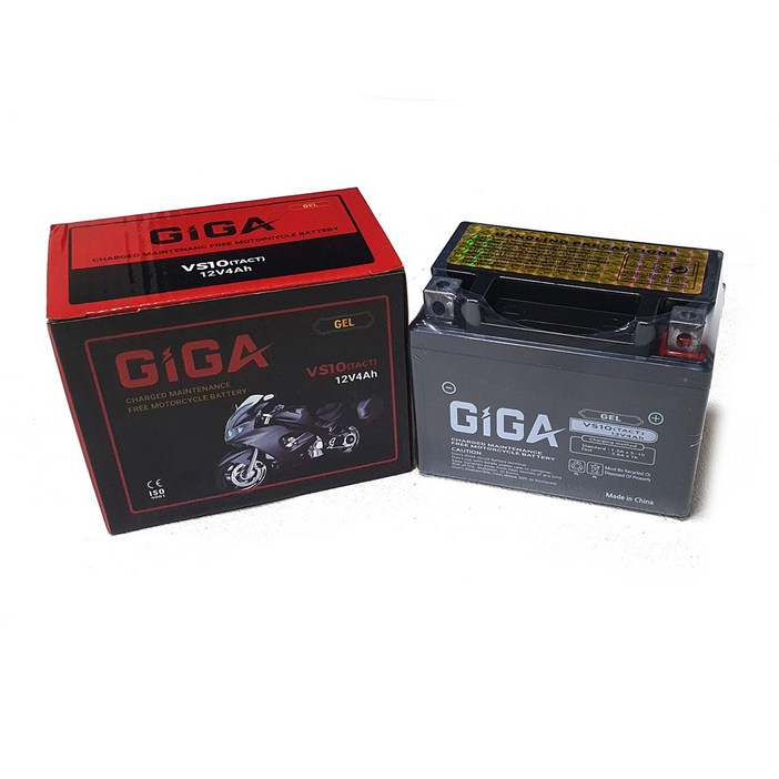 혼다 슈퍼커브110 배터리 GTX4ABS 12V4AGIGA 밀폐형젤밧데리