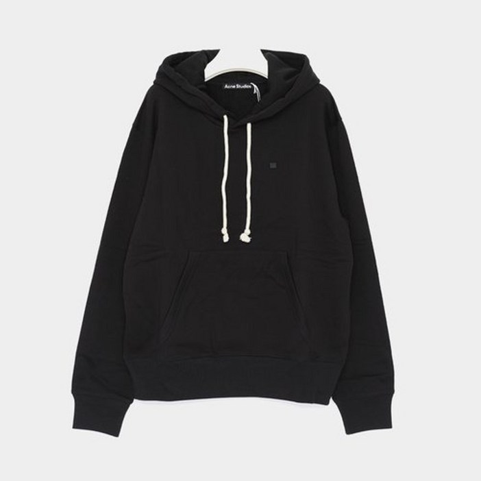 아크네 24FW 페이스 패치로고 스웨트 공용 후드티 CI0174 900
