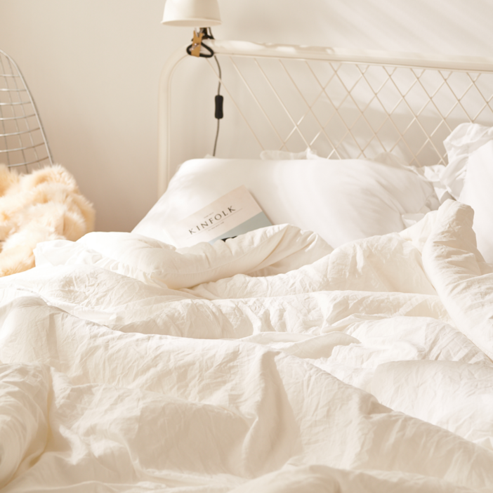 도르리 레이스 프릴 먼지없는 알러지케어 차렵이불