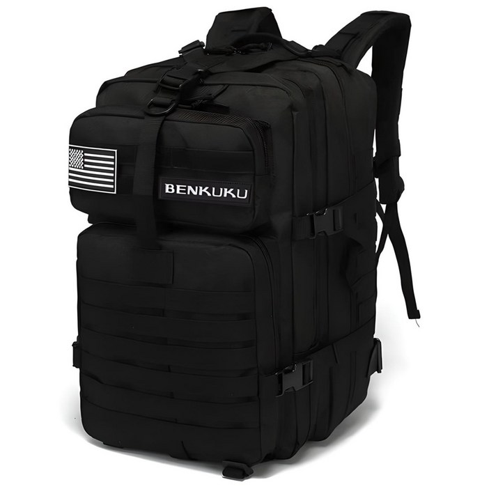 벤쿠쿠 남자 백팩 대용량 헬스 운동 스포츠 밀리터리 가방 45L