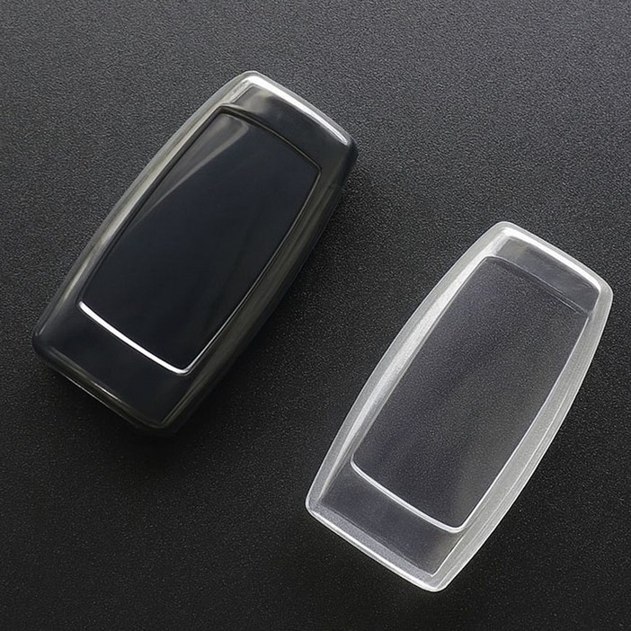 (1+1)라임리빙 제네시스 호환 차키케이스 자동차 키케이스 투명