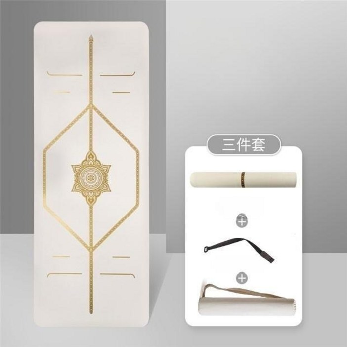 천연고무 라이폼 요가매트 미끄럼방지 블랙 5mm 백팩 충격흡수 스포츠 매트