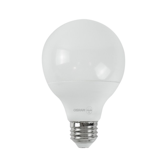 오스람 LED 볼전구 8W 2700K 숏넥 따뜻한 노란빛, 20개, 전구색