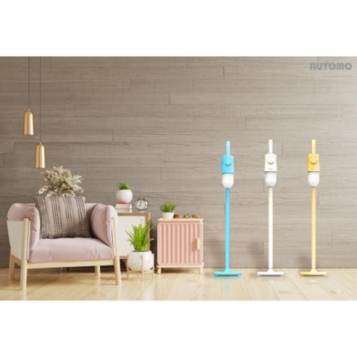 오토모 파스텔 무선 스틱 청소기 AVCV100