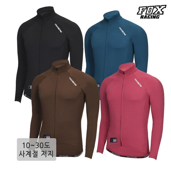 폭스레이싱 2025년추가입고 쿨 리프레쉬 사계절 긴팔저지 FRLJER171 자전거의류 라이딩복 스포츠