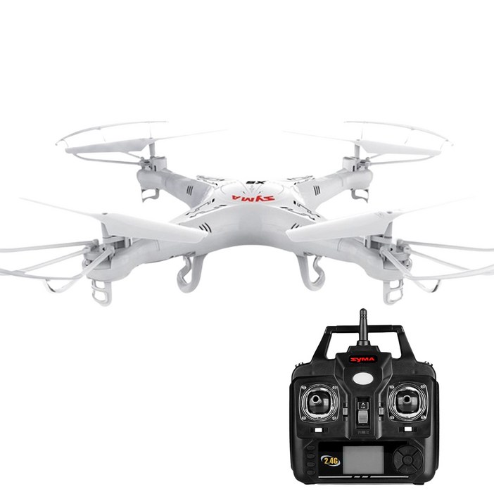 SYMA X5 입문용 어린이 초등학생 교육용 시마 드론, 화이트 시마 X5 드론 세트, 1개 SYMA X5 입문용 어린이 초등학생 교육용 시마 드론, 화이트 시마 X5 드론 세트, 1개