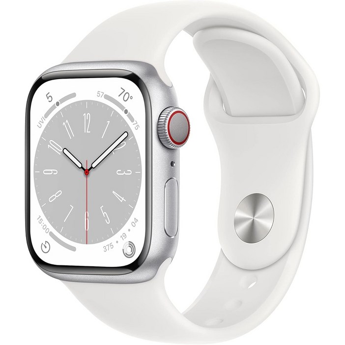애플워치 8 셀룰러 GRP + Cellular 41mm 실버 알루미늄