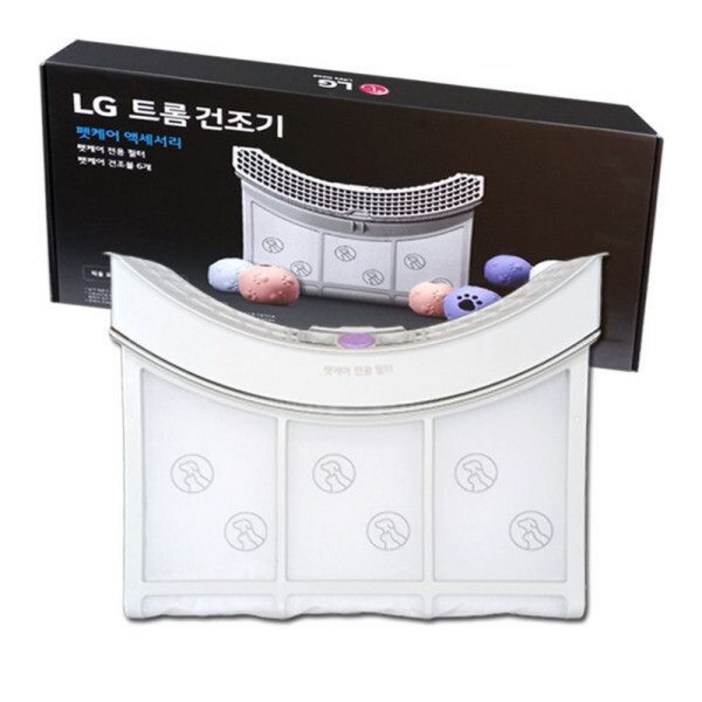 LG전자 정품 트롬 건조기 펫케어 액세서리 키트 16kg 17kg 18kg RD19ENC RD19ESC RD19GNC RD19GSC W20WDM