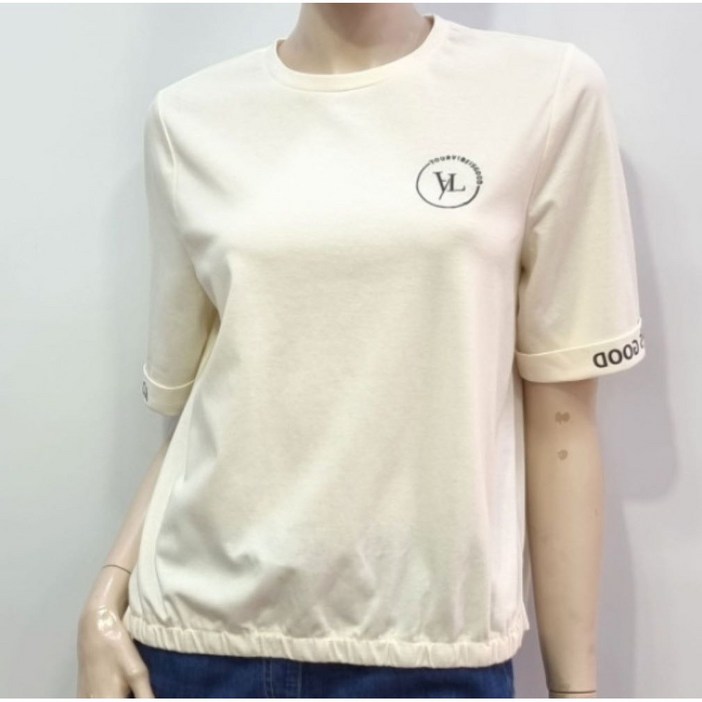 올포유파격세일 사은품증정 레터링 포인트 라운드 티셔츠 ALTRN5336