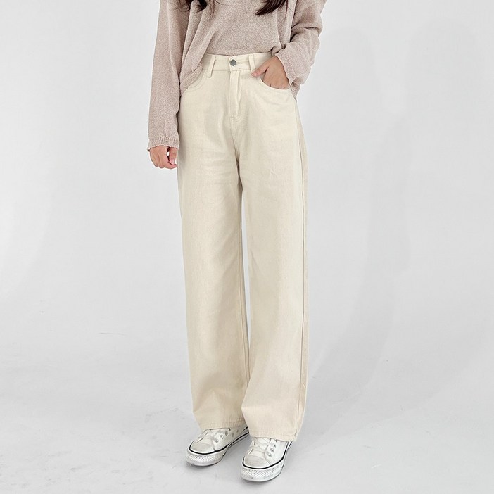 쏘옷 여성용 네가지 컬러 코튼 롱 팬츠