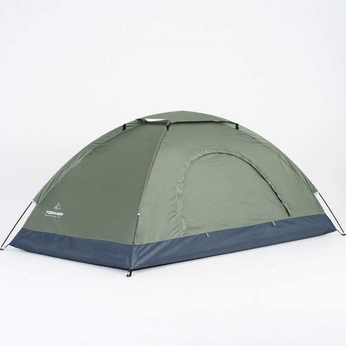 캠프텐버 조립식 공격형 1인용 백패킹 텐트, 밀리터리카키