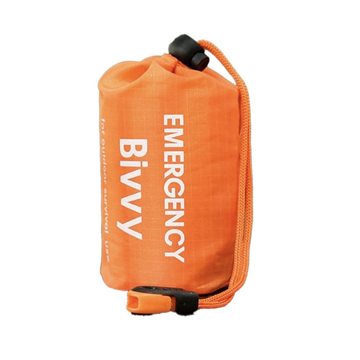 비상 보온 담요 침낭 생존 재난용품 슬리핑백, 1개