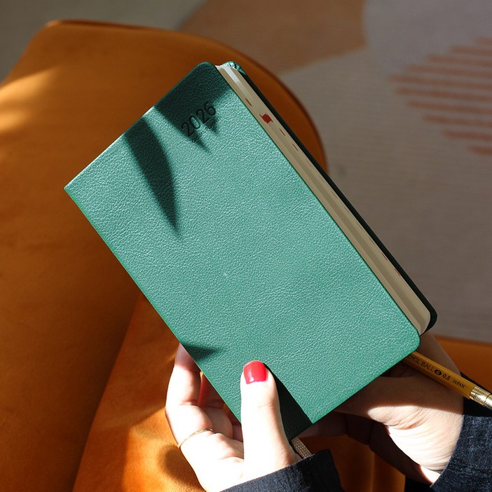 프랭클린플래너 26년 캐주얼 다이어리 1D1P 32절 LOGROG 2026, 웜블랙