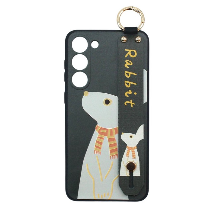 신서엔코 갤럭시S24 갤럭시S24플러스 갤럭시S24울트라 케이스 Galaxy Phone Case SCS1533 일러스트 핸드 스트랩 휴대폰 케이스