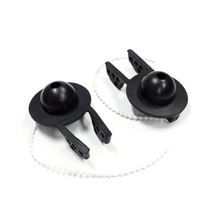 양변기 고무마개 블랙 2개세트누수방지 통고무 변기마개 교체용