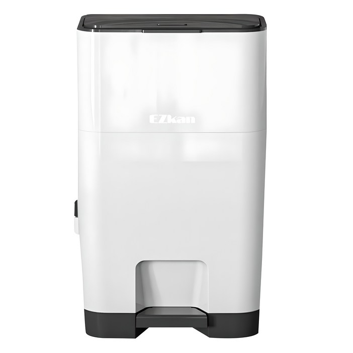 이지캔 종량제봉투 호환 투톤 기저귀 쓰레기통  리필 롤 280 세트, 투톤화이트, 27L