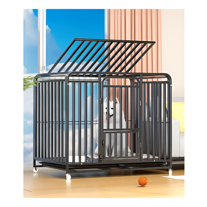 대형견 철장 케이지 대형견집 골든리트리버 사모예드 Big Dogs Metal Crate Cage, 1개