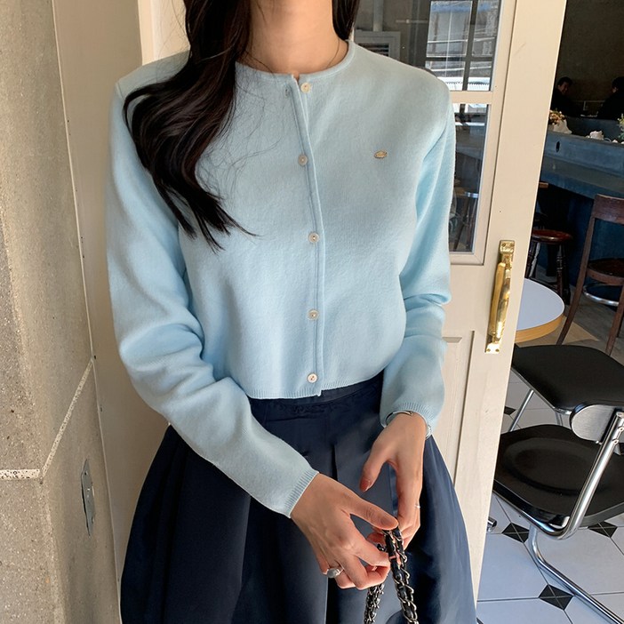 미아마스빈마커티 미니 팬턴드 가디건
