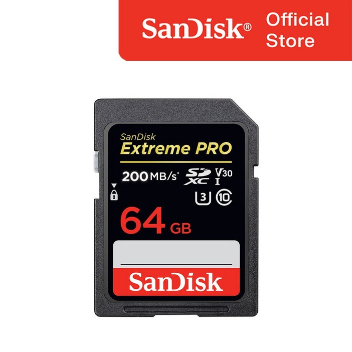 샌디스크 SD메모리카드 SDXC  Extreme Pro 익스트림 프로 UHS-I SDXXU 64GB