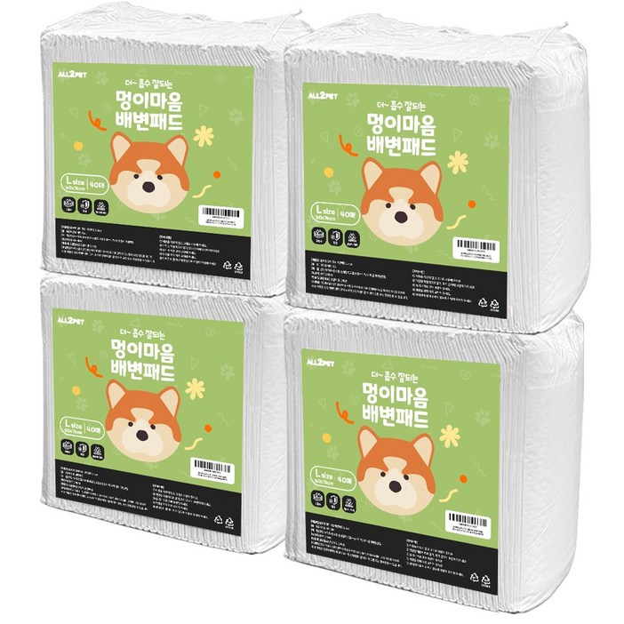 올투펫 고흡수 논슬립 강아지 배변패드