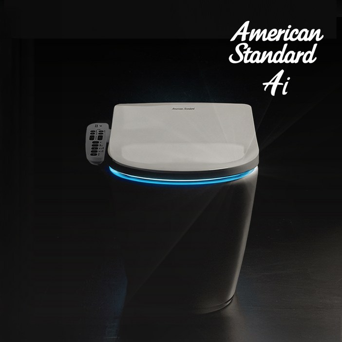 26년 신모델 아메리칸스탠다드 아쿠아 퓨어 히트 99.9 3중 살균 AI 비데 탈취 직수 IPX7 방수등급, 고객직접설치, 퓨어 히트2
