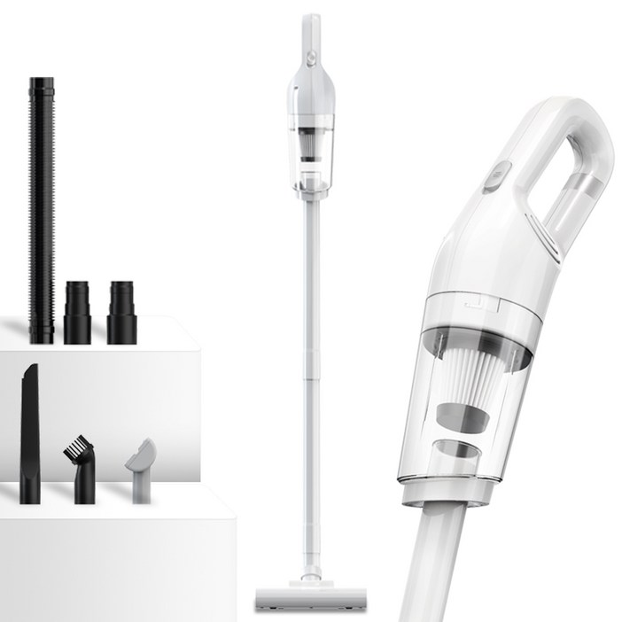 Bonjour 12000pa 무선 미니 핸디 청소기 무선 원룸 청소기 미니 소형 핸디형 핸드 진공, LT-113CG-T