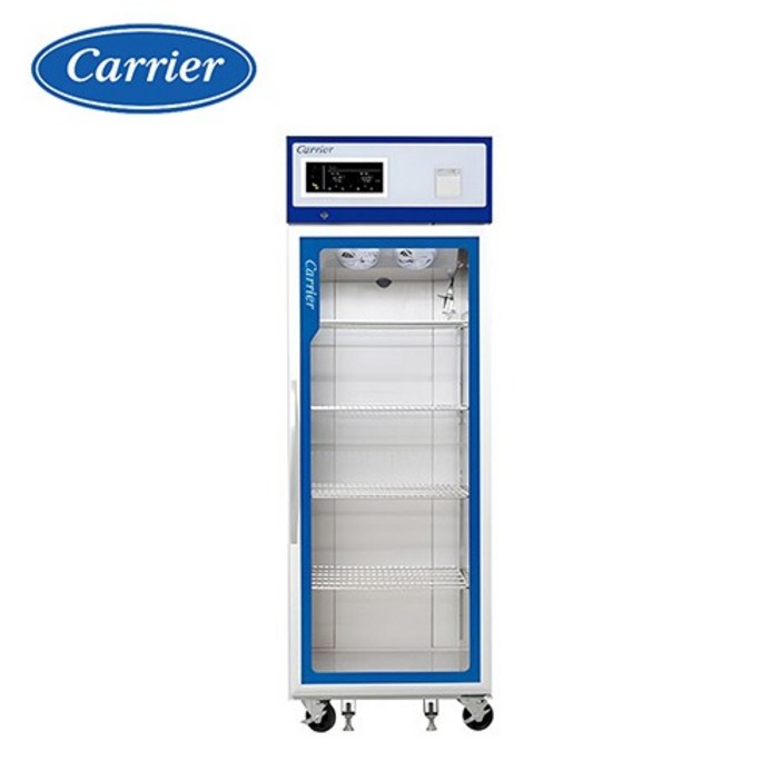 캐리어 CMERG1A1 의약품 540L 약국 냉장고 물류설치 알람기능 온도유지 안전보관, 화이트블루, CMERG1A1