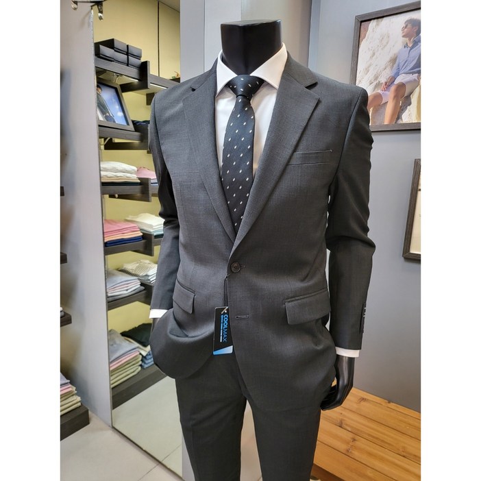 바쏘옴므 그린 슬림핏 남자정장 봄 여름 남성수트  WSZ2JT56A, 3990