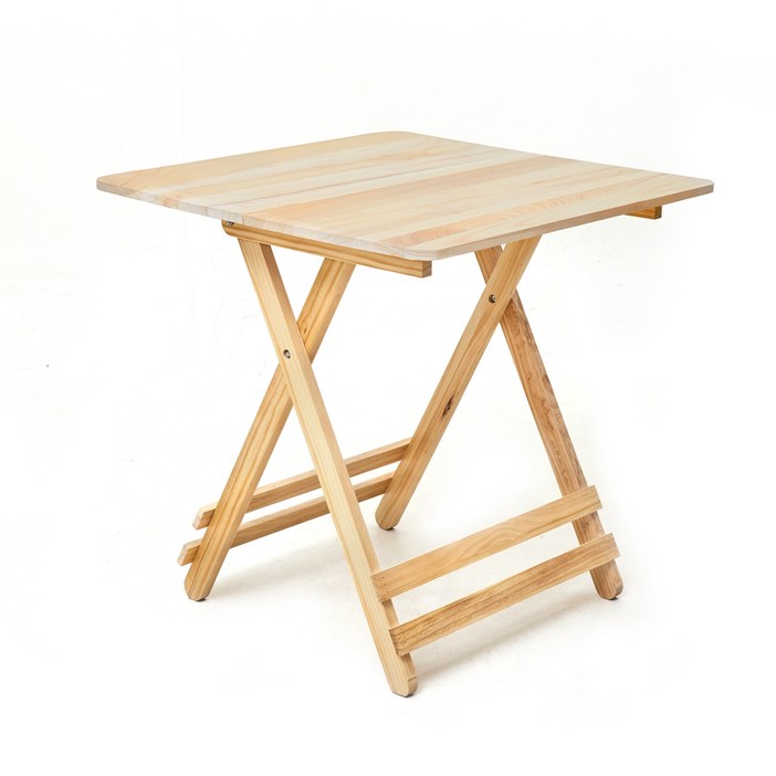 쇼엔 접이식 원목 테이블 캠핑 사각 우드 책상 드럼통테이블