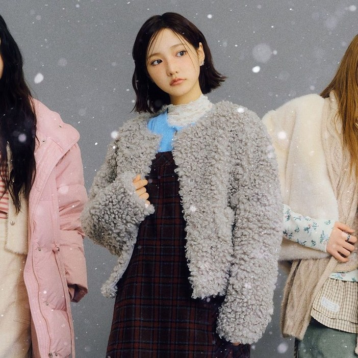 써스데이아일랜드 KiiiKiii 스칼럽 케이블 니트 가디건T258MCD344 789271