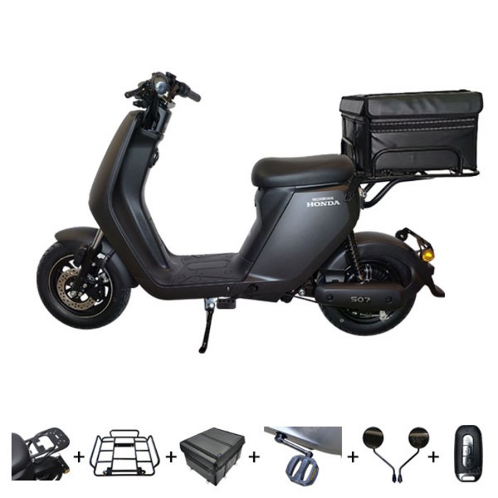 혼다 S07 2024년 형 전기스쿠터  배터리 용량 48V12Ah  48V14Ah  48V24Ah  48V26Ah 선택