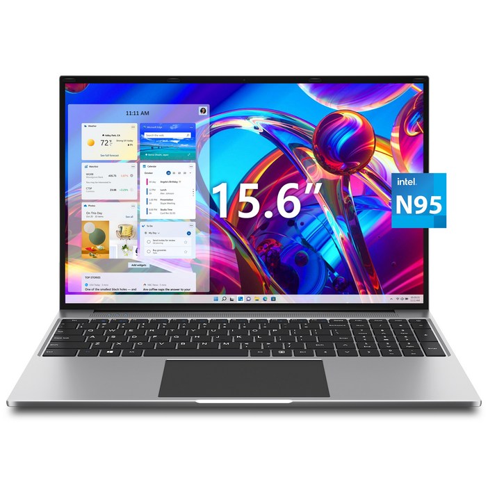 JUMPER 2025 노트북 15.6인치 화면 office 365 셀러론 N95 512GB SSD+128GB eMMc 16GB RAM사무용 WIN11 home, 그레이, S7max N95 15.6, 640GB, 16GB, WIN11 Home