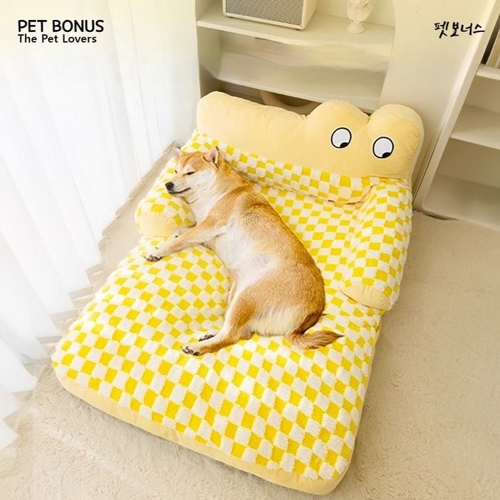 펫보너스 2XL 초대형 분리세척 강아지 침대