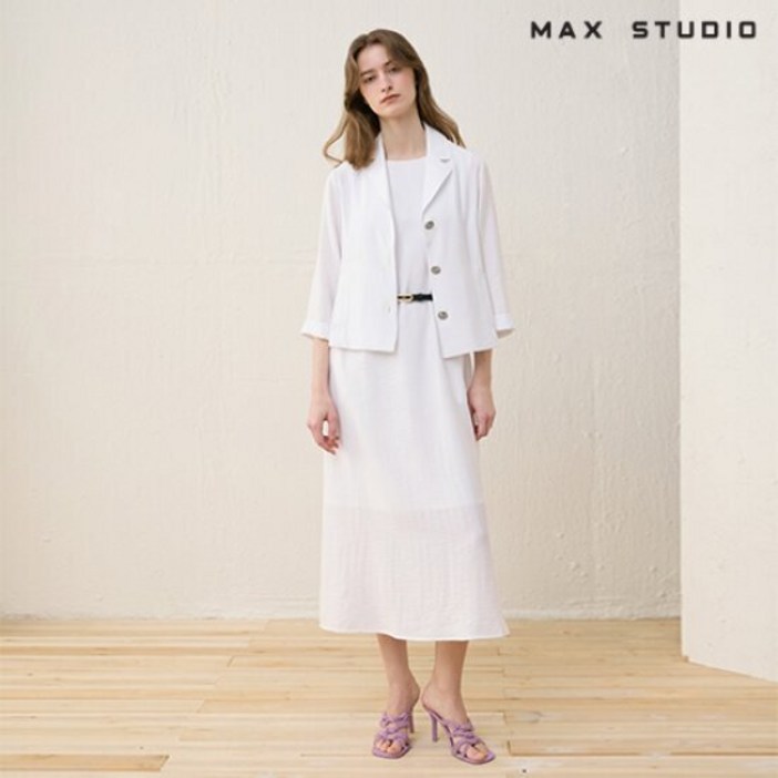 막스스튜디오 썸머 셋업 4PCS 재킷+팬츠+원피스+벨트1993497
