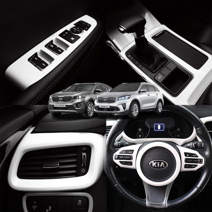 올뉴 더뉴쏘렌토 더마스터 실내 카본몰딩 수전사 인테리어 튜닝용품 모음전, 올뉴쏘렌토  쏘렌토 더마스터 공용