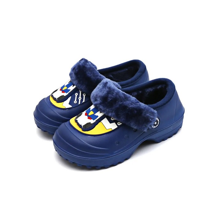 헬로카봇 정품 큐브 라이팅 방한 클로그