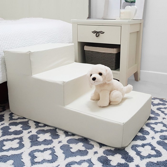 8DECO 강아지계단 애견계단 펫스텝 모음 1단2단3단4단 커버솜포함 ce4, 아이보리 방수, 1개 8DECO 강아지계단 애견계단 펫스텝 모음 1단2단3단4단 커버솜포함 ce4, 아이보리 방수, 1개