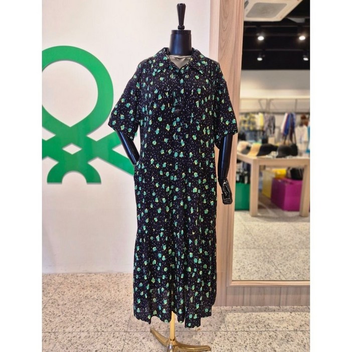 백화점정품 26년NEW 베네통 엘레나 롱원피스 BAOPA2441