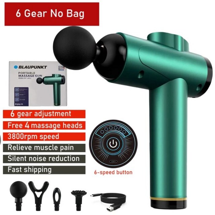 신체 전기 휴대용 안마기 목 및 등 통증 완화용 99 기어 8 헤드 센터