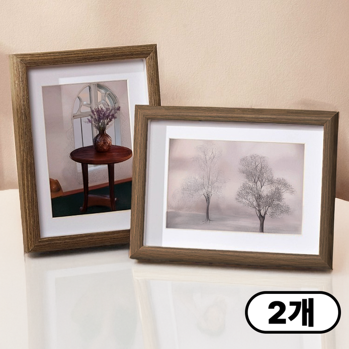 다비온 나무 액자 우드 프레임 사진액자