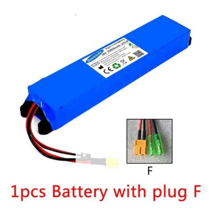 전기 스쿠터 18650 리튬 배터리 팩, 36V 배터리, 20Ah, 10S3P, 20000mAh, 500W, 동일한 포트, 42V, M365,