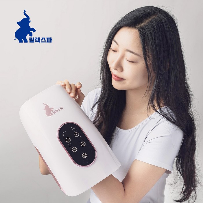 릴렉스파 손 손목 마사지기 무선 롱팔 핸드케어 안마기, 손 마사지기
