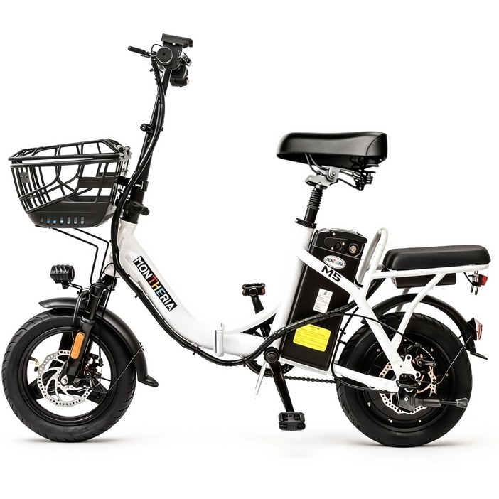 몬테리아 접이식 전기자전거 48V 450W 전동자전거 KCS 안전인증 A598188