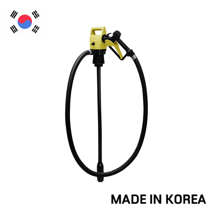 덕신양행 DEP140320V 충전용 드럼용 전동펌프 엔진오일 등유 경유 다용도 드럼펌프, 1개