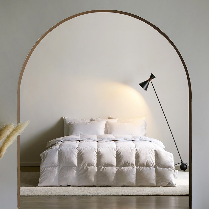 바운티풀 시그니처 스탠다드 호텔이불 SS, Q, K 사계절용간절기용 구스이불, 화이트