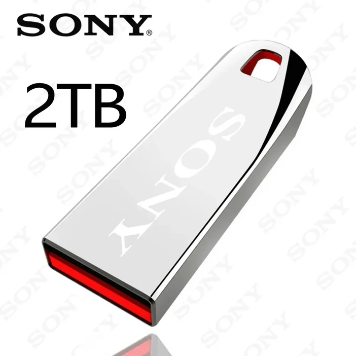 소니 오리지널 플래시 드라이브 2TB USB 30 미니 고속 금속 Pendrive 1TB 스틱 휴대용 방수 메모리 저장 U