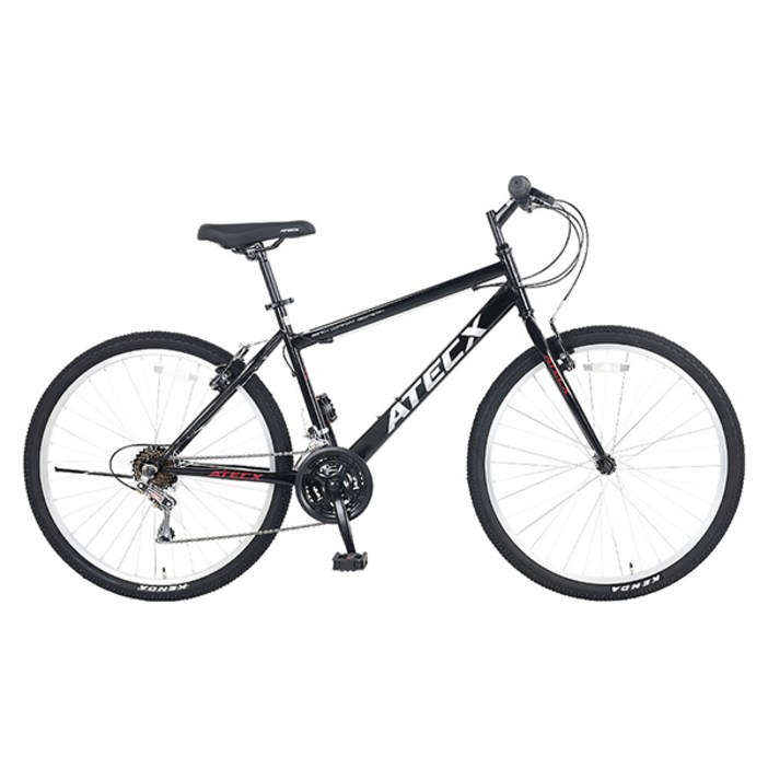 클릭 MTB자전거 보스톤26 26인치 21단, 블랙 완조립, 1개, 170cm