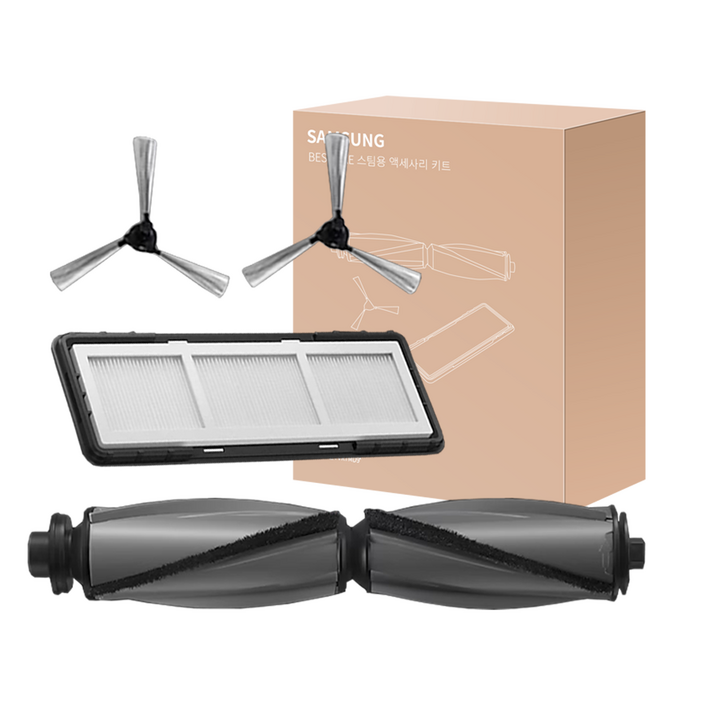 삼성 로봇청소기 비스포크 스팀 AI 액세서리 악세사리 키트 브러시 필터 소모품 세트 VR7MD9X, 스팀용 액세서리키트 VCARAK97, 1개