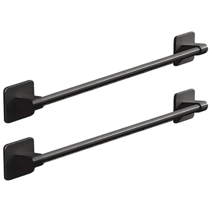 투데이리빙 11 무타공 대형 욕실 수건 걸이 강력 접착 부착식 호텔 화장실 고급 타올 거치대 접착식 다용도 만능 타월 걸이대