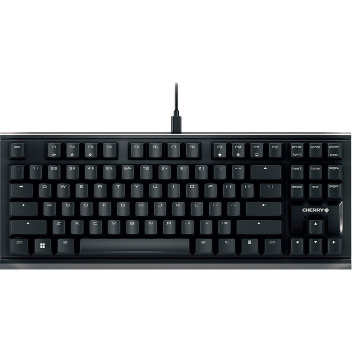 CHERRY 기계식 유선 텐키리스 키보드, 블랙, MX 1.1 TKL (청축), 청축